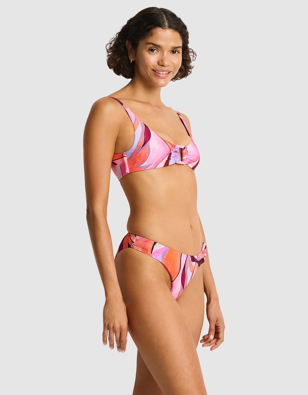 Sea Level Australia - Neon Wave Sporty Mid Ring Pant