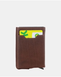 Pierre Cardin - Pierre Cardin Leather Smart Slide Card Holder Tab Wallet