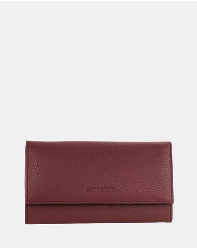 Pierre Cardin - Pierre Cardin Rustic Leather Ladies Wallet
