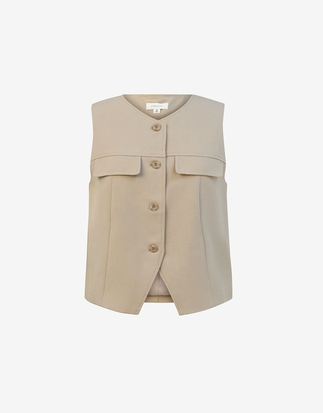 Forcast - Abel Relaxed Pocket Vest