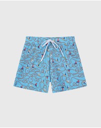 Aqua Blu Kids - Bowline Lycra Swim Shorts - Teens