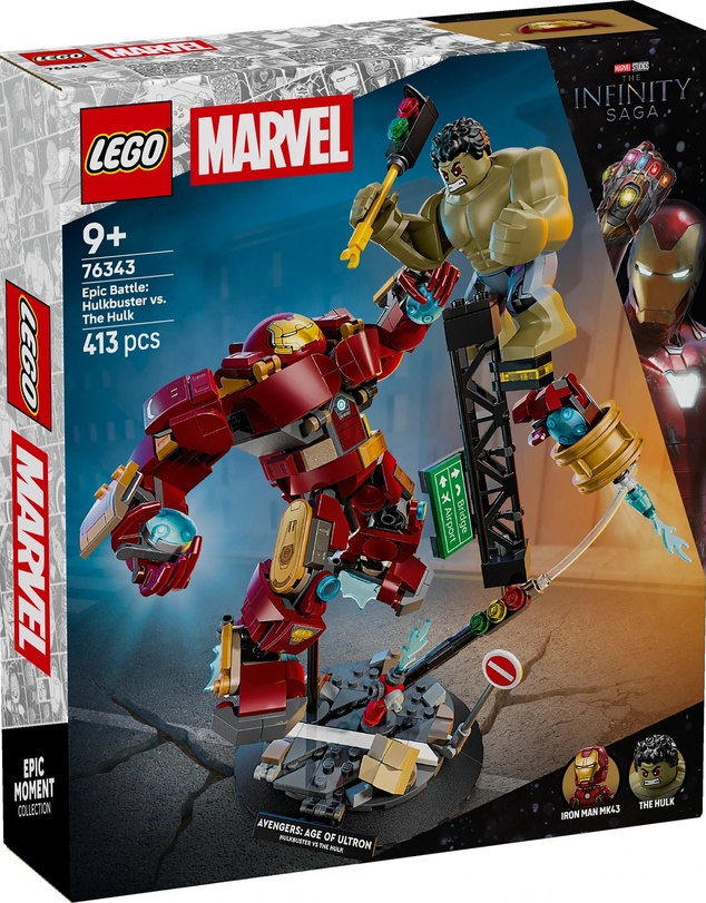 LEGO - 76343 Epic Battle Hulkbuster vs The Hulk