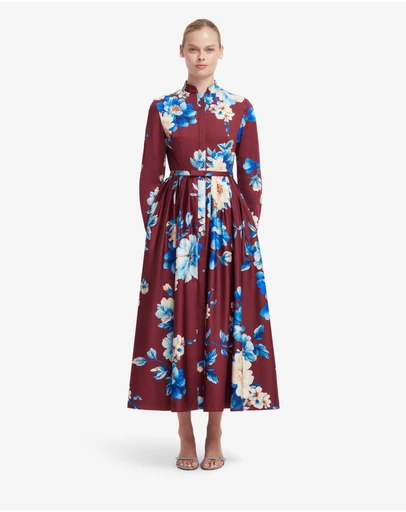 LEO LIN - Zara Shirt Midi Dress