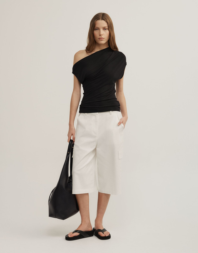 Witchery - Asymmetric Jersey Top