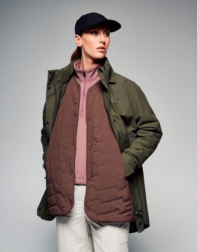 Kathmandu - Citytrek 2L Rain Insulated Jacket 3in1 Parka