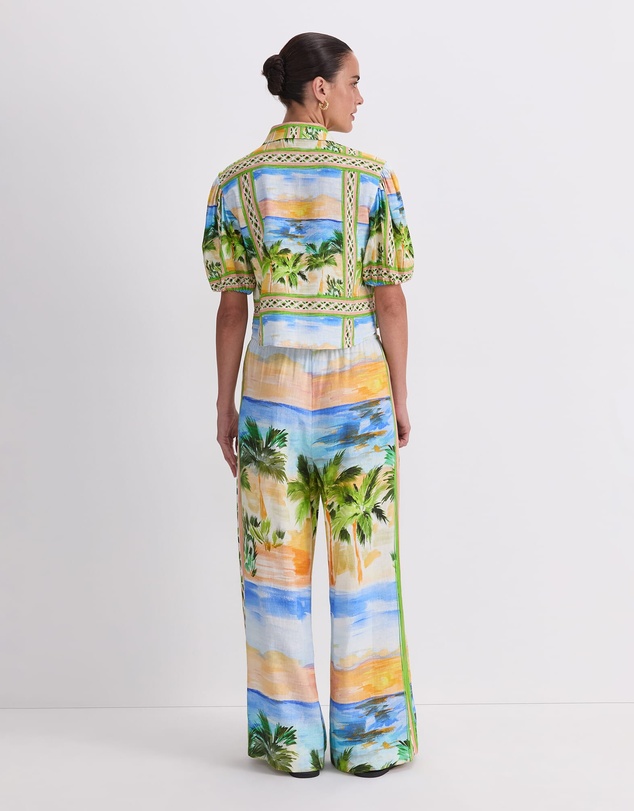 Sportscraft - Sunset Palm Blouse
