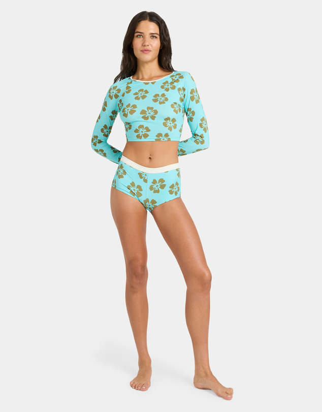 Billabong - Womens Last Summer Boy Full Bikini Bottom