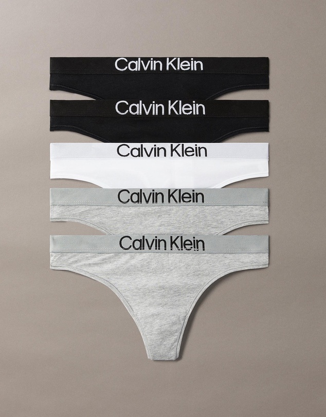 Calvin Klein - 5-Pack Cotton Stretch Thong