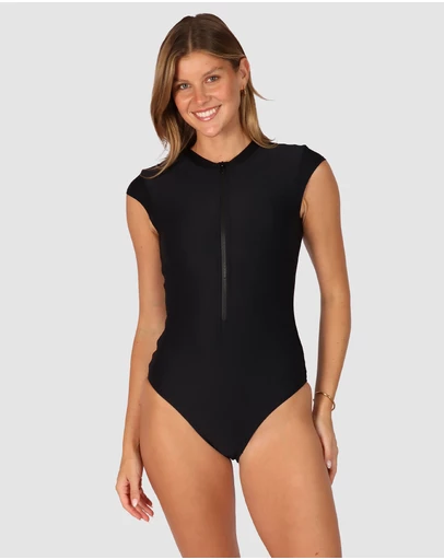 Baku Swimwear - Rococco Zip Front Surfsuit Swimwear