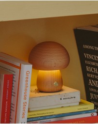 Dennis Did It - Timber Mushie Lamp Beech Small