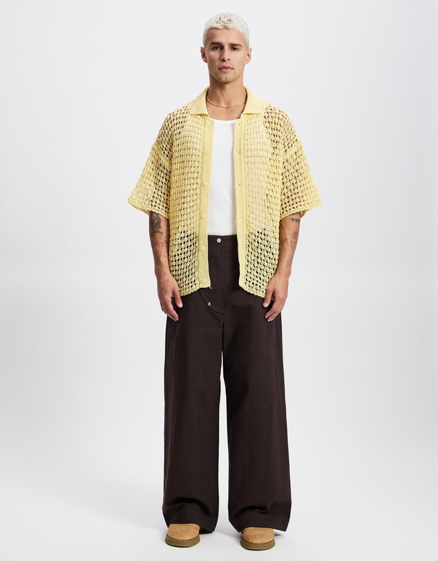 Bonsai - Gum Knit Shirt Oversize Fit