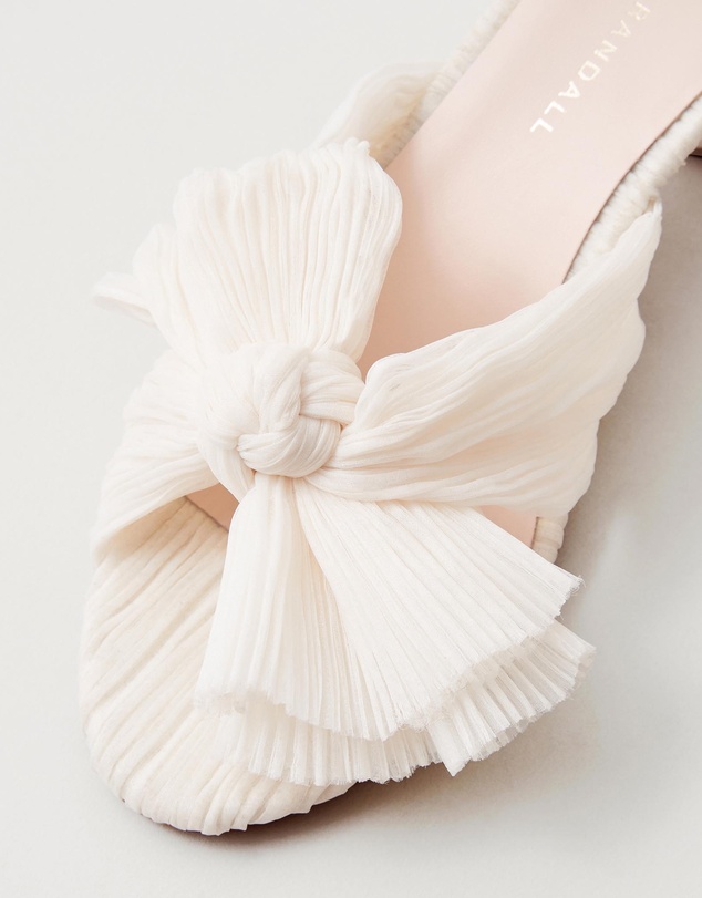Loeffler Randall - Dahlia Pleated Bow Heel