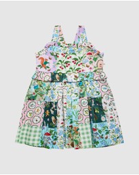 Fleur Harris - 'The Magic Faraway Tree' Pretty Patchwork Dress Baby in Patchwork