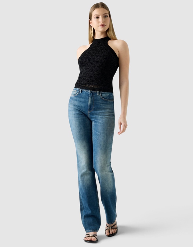 GUESS - Sleeveless Serina Lurex Sweater