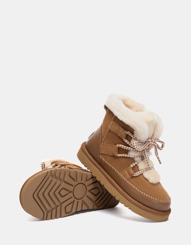 EVERAU - Australian Shepherd Ugg Elvora Cow Suede Upper UGG Boots