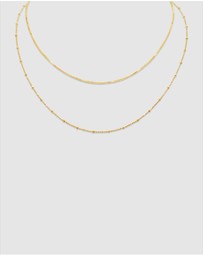 Ichu - Layers Necklace Gold