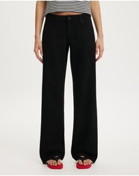 Cotton On - Low Rise Straight Jeans