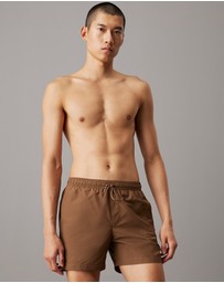 Calvin Klein - Logo Embroidery Medium Drawstring Swim Shorts