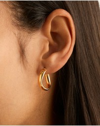 Najo - Eddy Yellow Gold Hoop