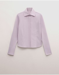 M.N.G - Fitted Cotton Shirt