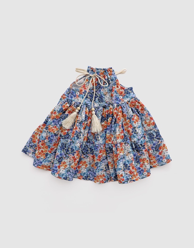 WITH LOVE FOR KIDS - Cotton Muslin Dress - Babies - Kids