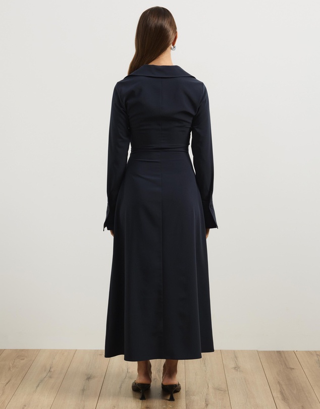 Atmos&Here - Franki Ruched Waist Midi Dress