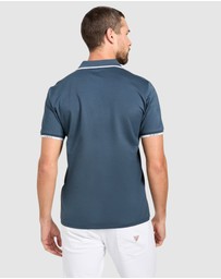 GUESS - Eco Paul Pique Tipping Polo Shirt