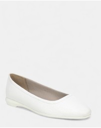 Naturalizer - Alya Flat - White