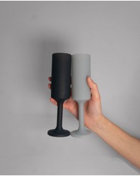 porter green - seff | silicone unbreakable champagne flutes