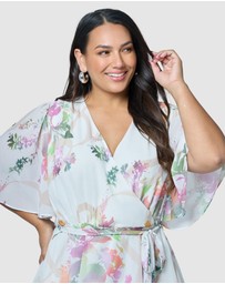 Pink Dusk by Curve Project - Hypnotic Maxi Dress