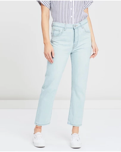 White By FTL - Houston Mum Jeans