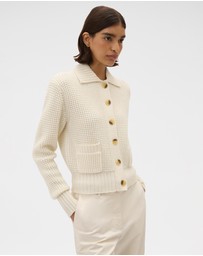 Oroton - Waffle Cardigan