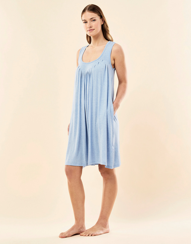 Papinelle - Kate Modal Soft Pleat Front Nightie