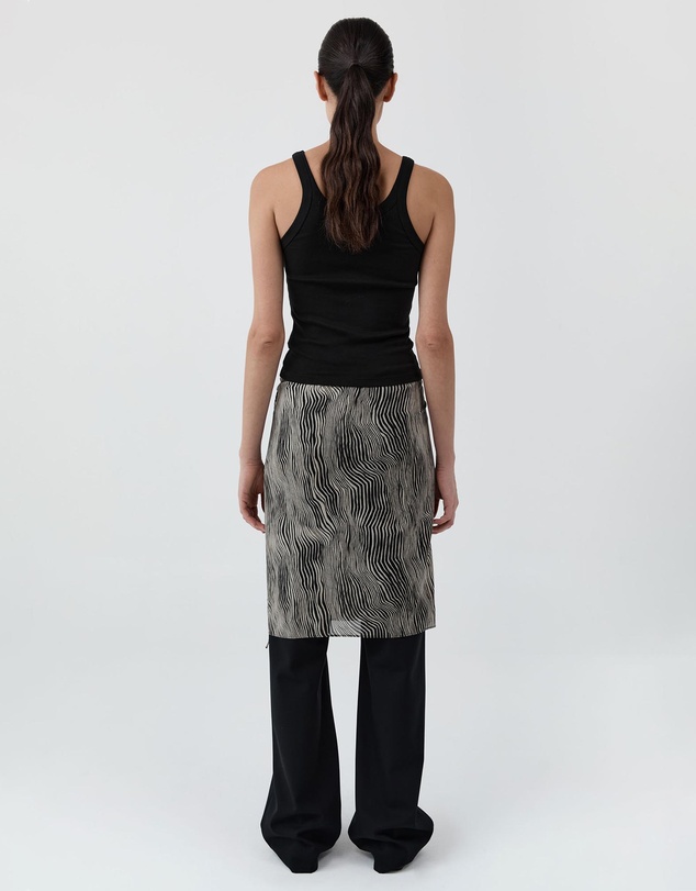 St. Agni - Savannah Silk Wrap Skirt