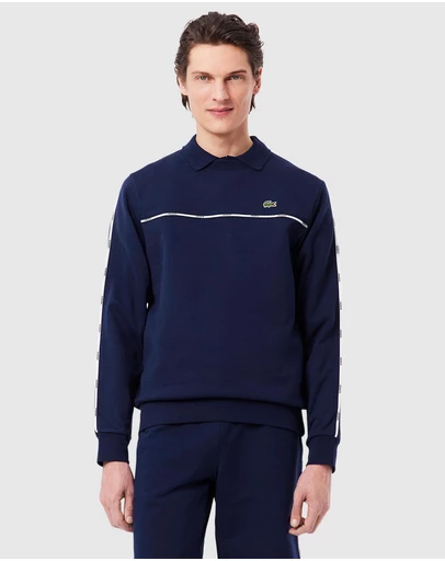 Lacoste - Tape Crew Neck Sweatshirt