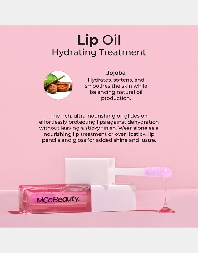 MCoBeauty - Lip Oil Hydrating Treatment - Clear