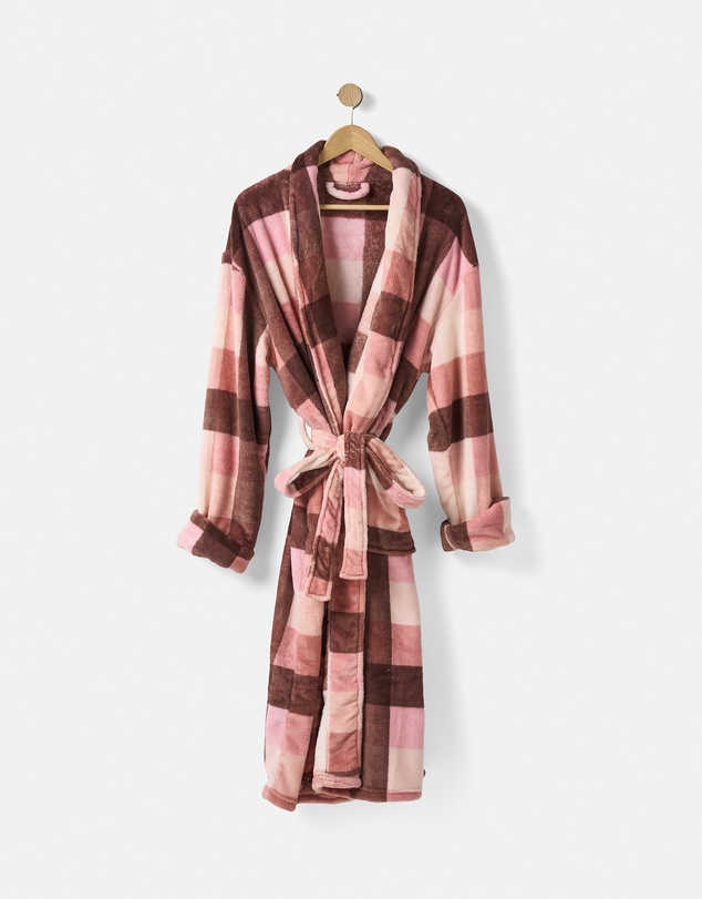 Linen House - Alec Plush Robe