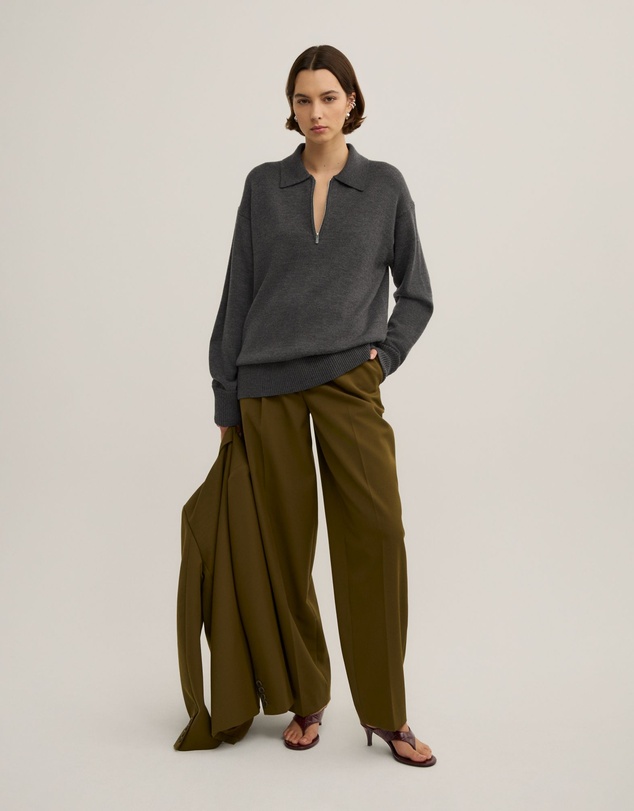 Witchery - Zip Polo Knit