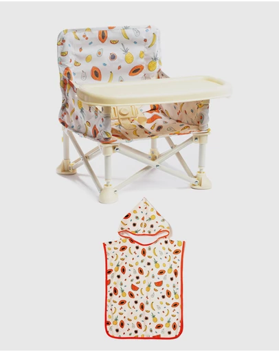 IZIMINI - Clementine Baby Chair V2 & Beach Poncho