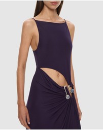 Christopher Esber - Veer Spiral Crystal Tank Dress