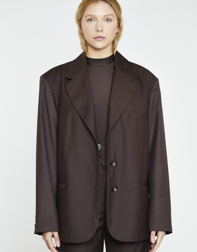 Glamorous - Dark Brown Oversized Blazer