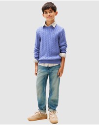 Tommy Hilfiger - Cotton Cable Sweater - Kids