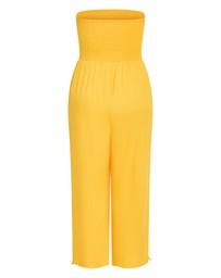 City Chic - Ally Strapless Jumpsuit