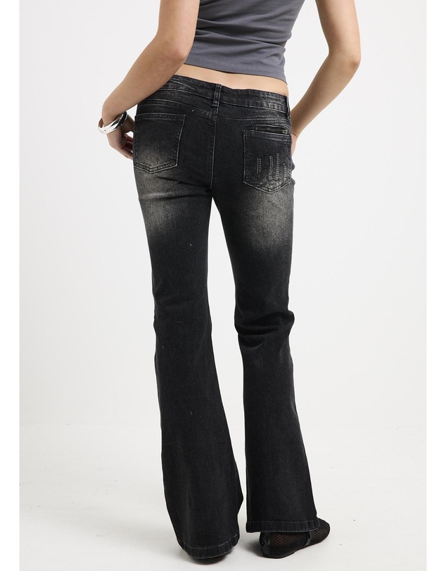 Neon Hart - Grazia Low Rise Flare