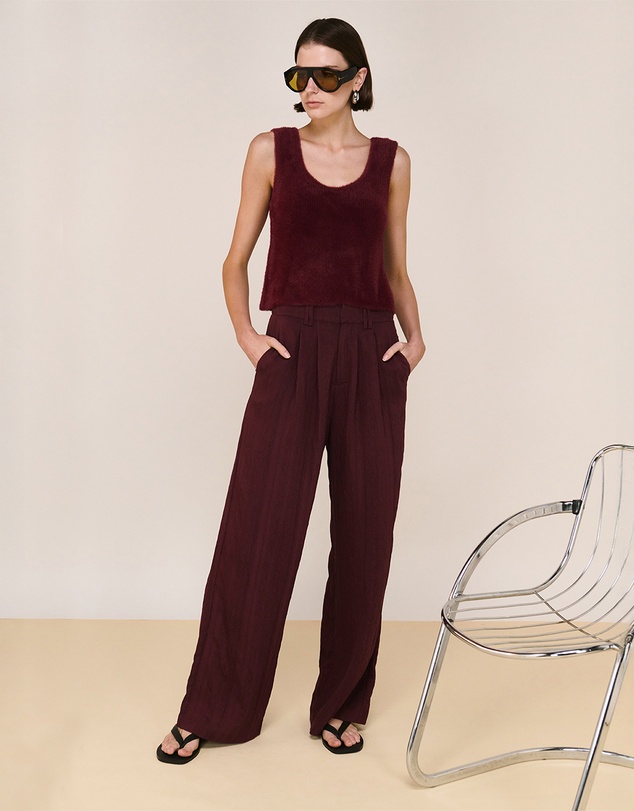 Staple the Label - Rennie Fluffy Knit Tank