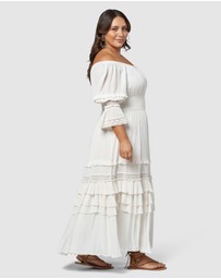 The Poetic Gypsy - Grecian Goddess Maxi Dress