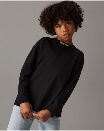 Calvin Klein Jeans - Boys Relaxed Long Sleeve T-Shirt