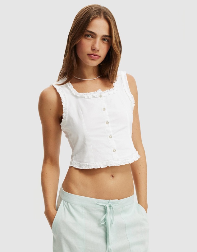 Cotton On - Emily Ruffle Cami