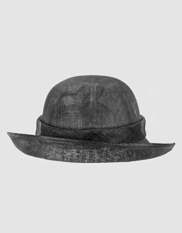 Max Alexander - Sinamay Black Fashion Hat