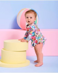 Seafolly - Beach Boheme Frill Sunsuit - Babies